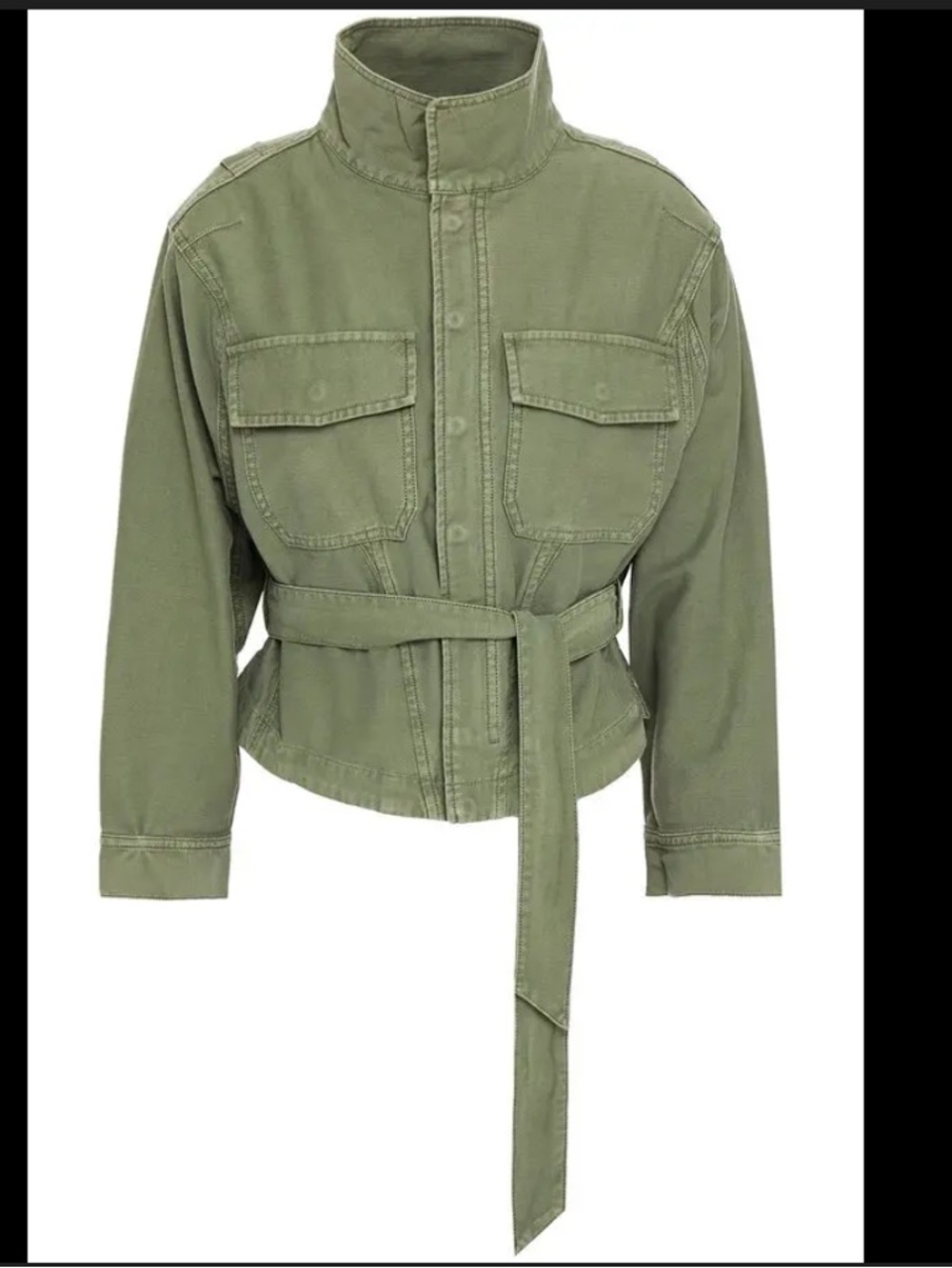 Frame Denim Green Utility Jacket